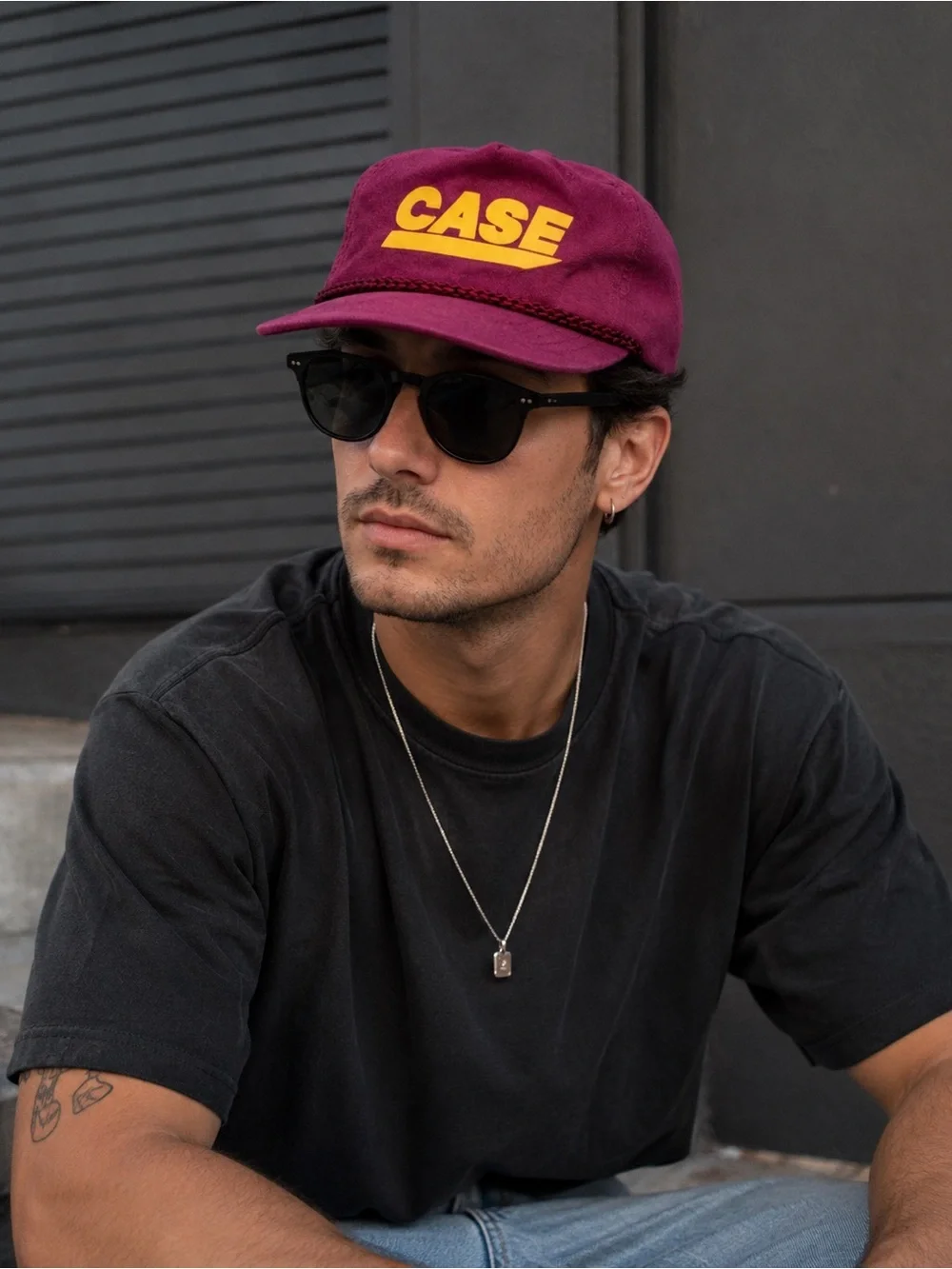 VTG Case Rope Bill SnapBack Hat